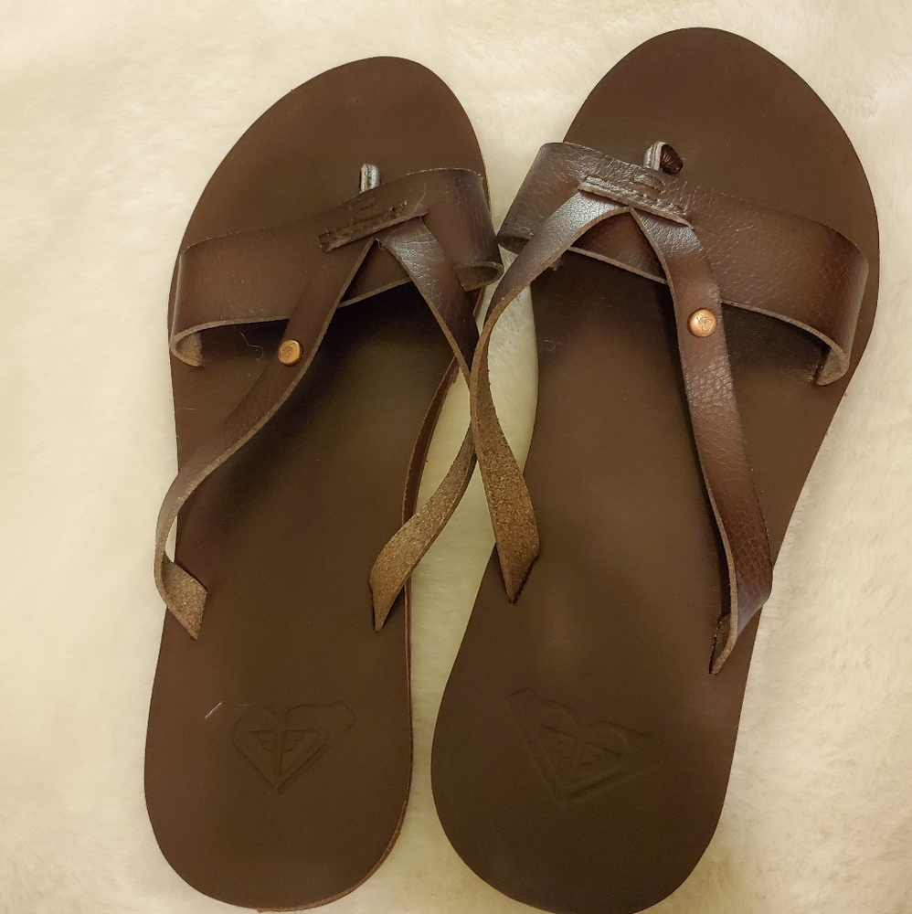 Roxy Leather Sandals